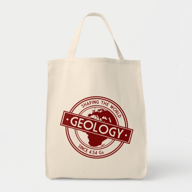 Geology- Shaping the World Logo (Europe) Tote Bag (Front)