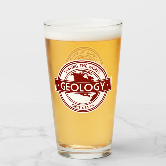 Geology- Shaping the World Since 4.54 Ga (NA Ver.) Glass (Front Filled)