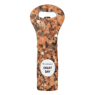 Geology Spotted Rock Texture any Text Wine Bag