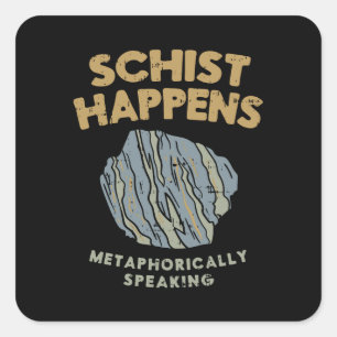 Geology Square Sticker