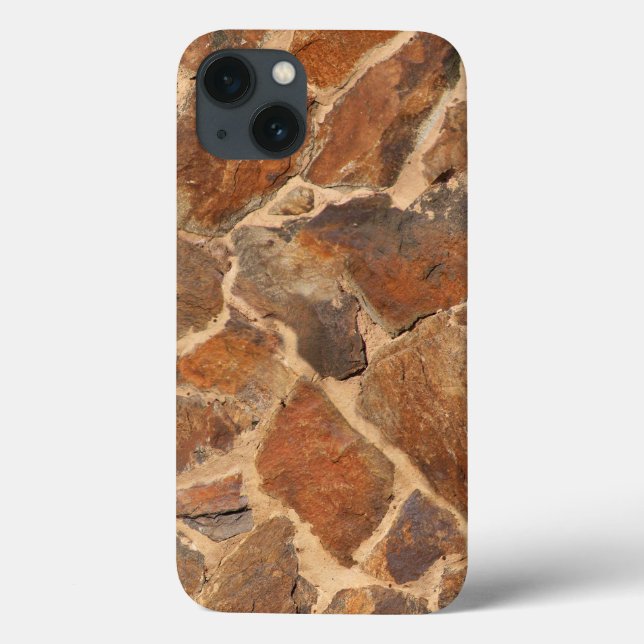 Geology Stonewall Pattern Warm Golden Case-Mate iPhone Case (Back)