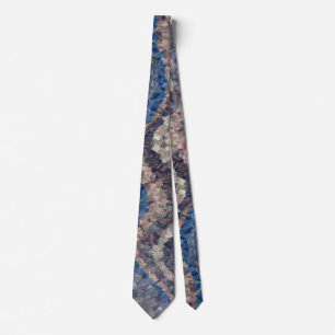 Geology Tie - Blue