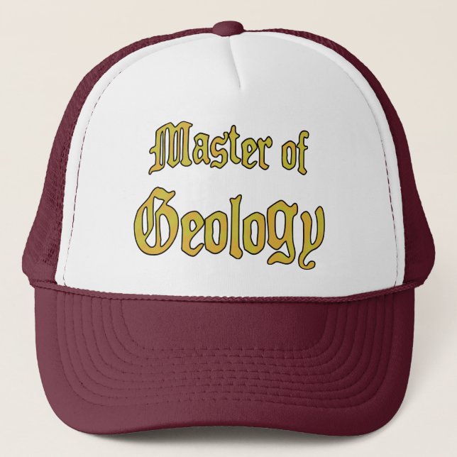 Geology Trucker Hat (Front)