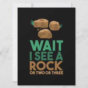 Geology - Wait I See A Rock