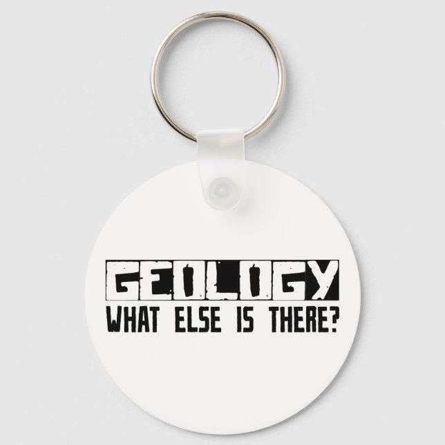 Geology What Else Is There? Key Ring (Front)