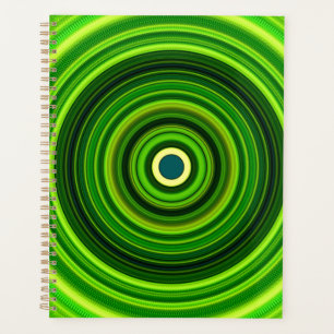 Geomagnetic Green Mandala Planner