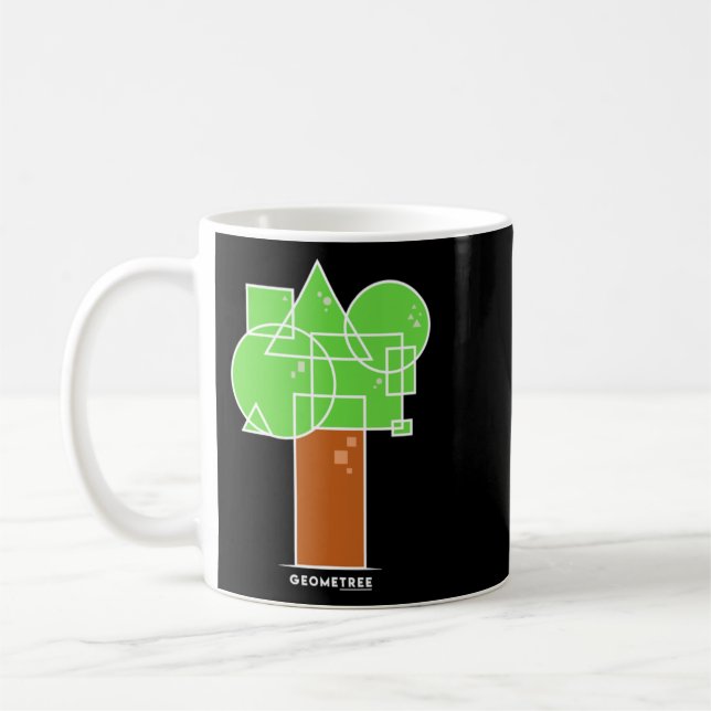 Geometree I Coffee Mug (Left)