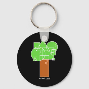 Geometree I Key Ring
