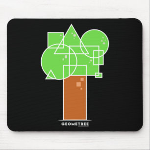 Geometree I Mouse Pad