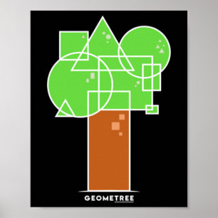 Geometree I Poster