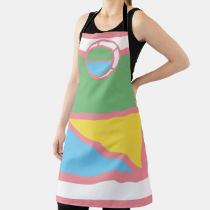 Geometria de Geomesky by Masanser Pixelat Apron