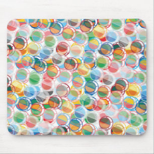 Geometria de Geomesky by Masanser Pixelat Mouse Pad