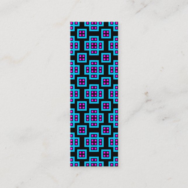 Geometric 030614 - Colours 01 Mini Business Card (Front)
