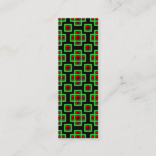Geometric 030614 - Colours 03 Mini Business Card