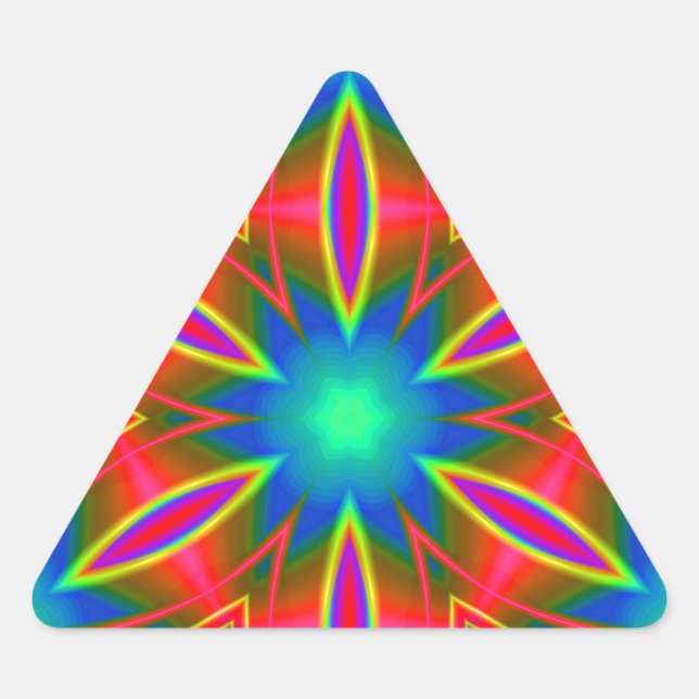 Geometric 160614 (01) triangle sticker (Front)
