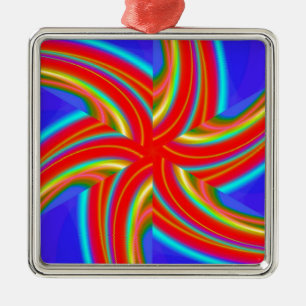 Geometric 160614 (04) metal ornament