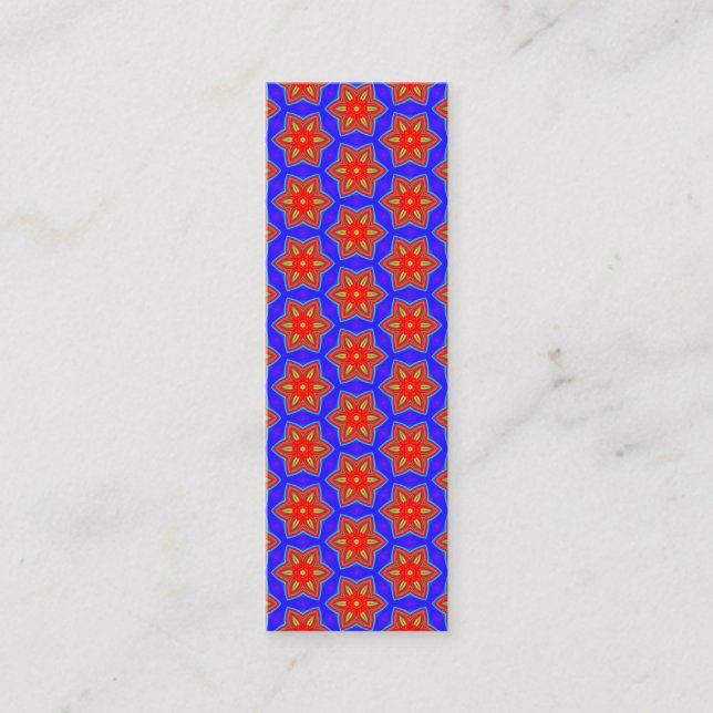 Geometric 160614(05) mini business card (Front)
