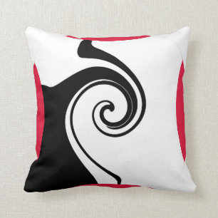 "GEOMETRIC 1" 16" x 16" POLYESTER TOSS PILLOW