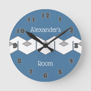 Geometric 1 round clock