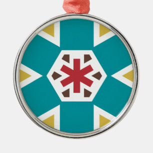 Geometric 230614 (01) metal tree decoration