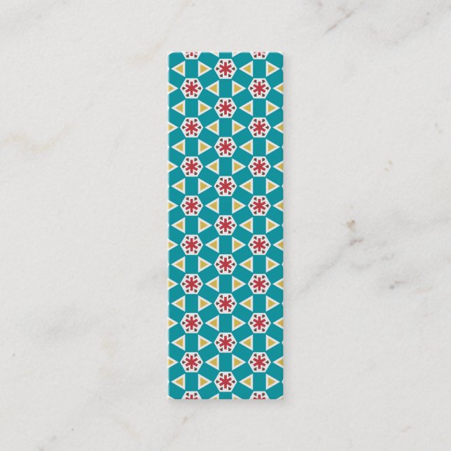Geometric 230614(01) mini business card (Front)