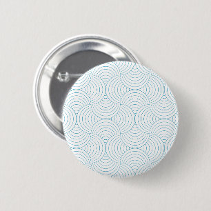 geometric #2 6 cm round badge