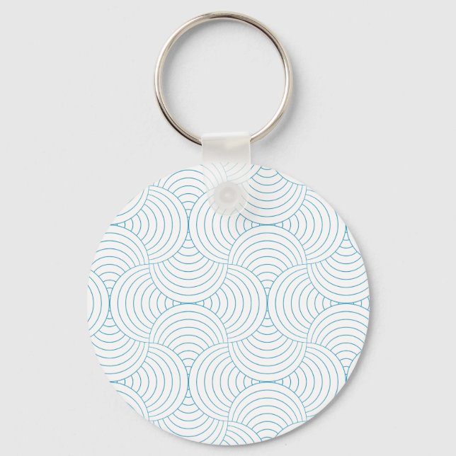 geometric #2 key ring (Front)
