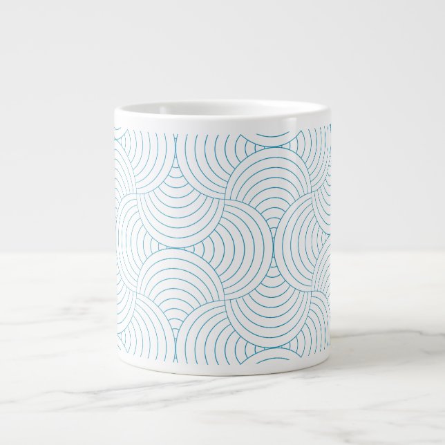 geometric #2 large coffee mug (Front)