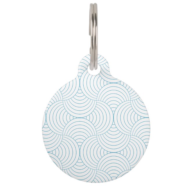 geometric #2 pet tag (Front)