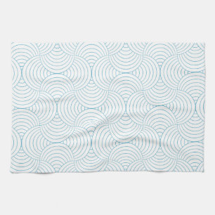 geometric #2 tea towel