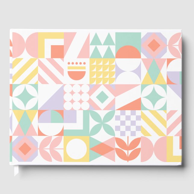 geometric #32 guest book (Front)