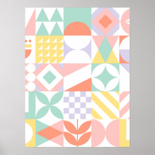 geometric #32 poster
