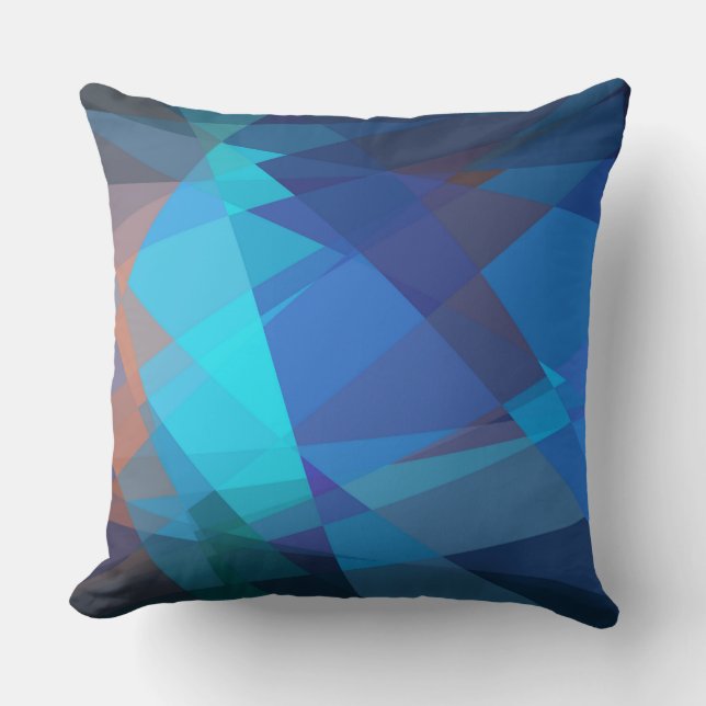 Geometric Abstract Art #16 Cushion (Front)