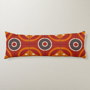 Geometric Abstract Artwork Body Cushion