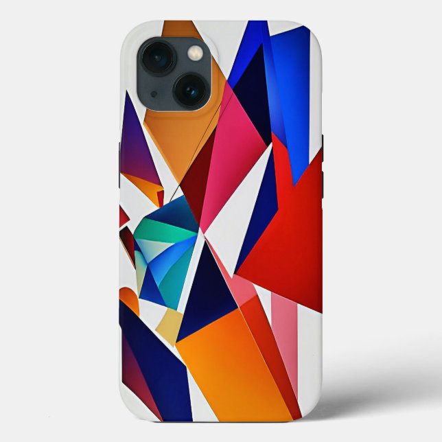 geometric abstract Case-Mate iPhone case (Back)