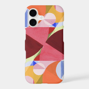 Geometric Abstract Color Blocks Painting