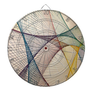 Geometric Abstract Dartboard