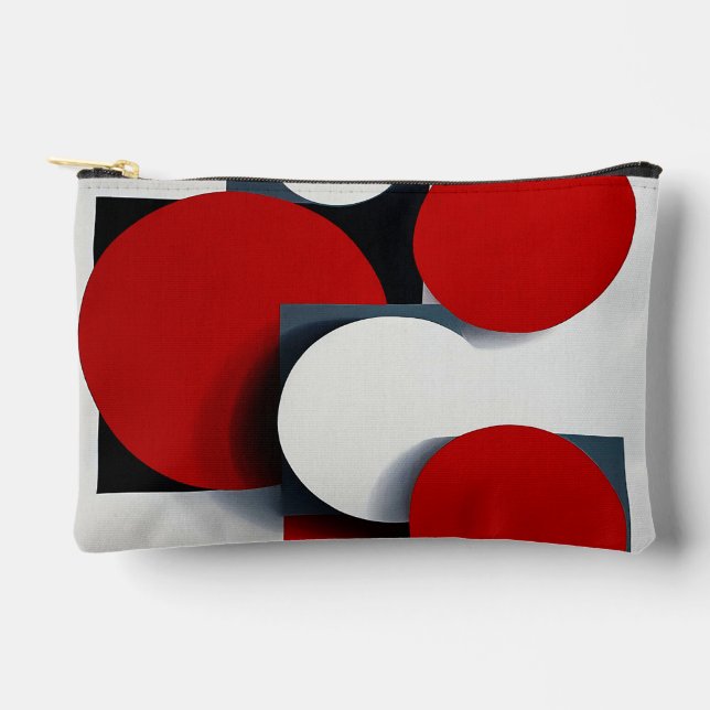 🔷 Geometric Abstract Everyday Pouch 🔷 (Front)