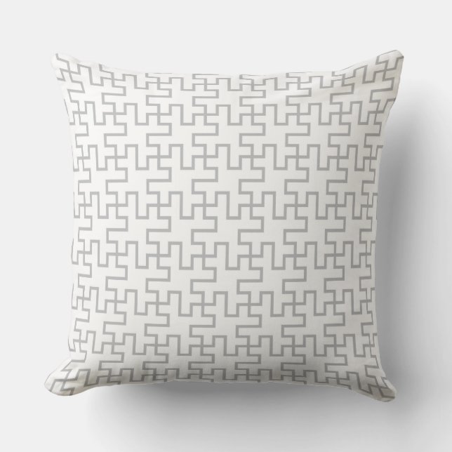 Geometric Abstract Floor Design Cushion (Front)