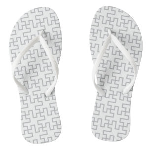 Geometric Abstract Floor Design Thongs