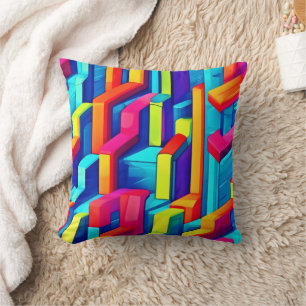 Geometric Abstract Harmony Cushion