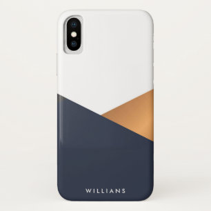 Geometric Abstract Mosaic iPhone X Case