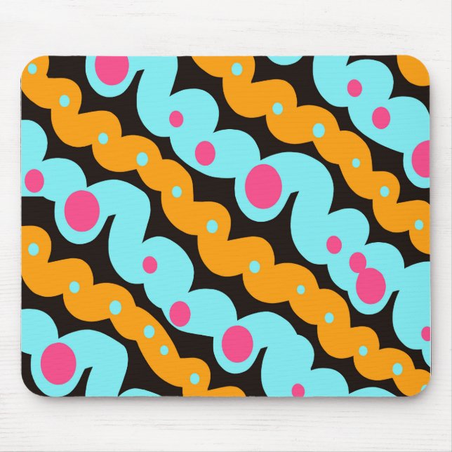 Geometric abstract mouse pad (Front)