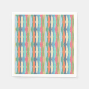 Geometric, abstract. napkin