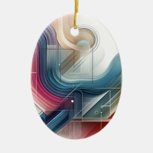 Geometric Abstract Ornament – Modern Gradient
