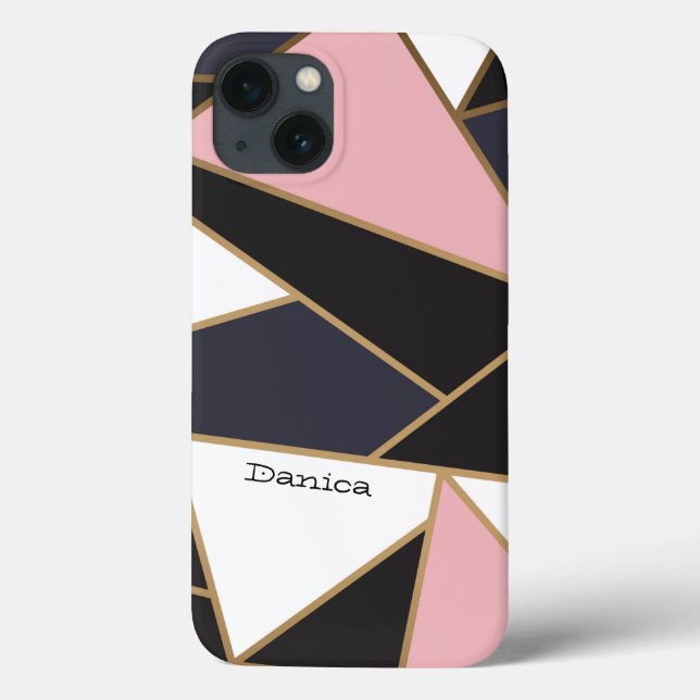 Geometric Abstract Otterbox - iPhone Galaxy Pixel Case-Mate iPhone Case (Back)