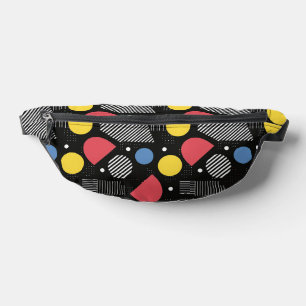 Geometric Abstract Pattern Bum Bags