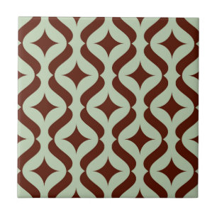 Geometric Abstract Pattern Ceramic Tile