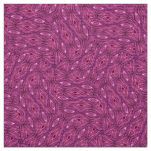 Geometric abstract pattern fabric