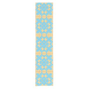 Geometric Abstract Pattern Short Table Runner